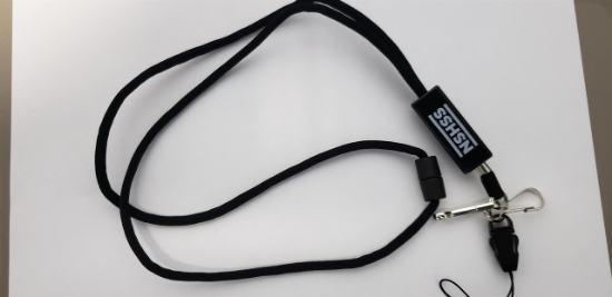 Picture of Threaded Lanyard with multi-clips